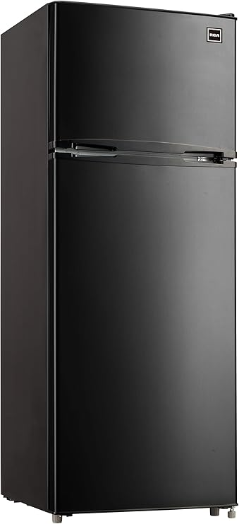 Freezer-2 Door Fridge-Adjustable Thermostat Control-Black-7.5 Cubic Feet 4.0 out of 5 stars 969