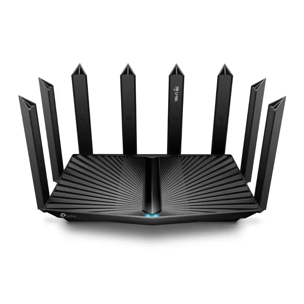 TP-Link - Archer AXE7800 Tri-Band Wi-Fi 6E Router - Black