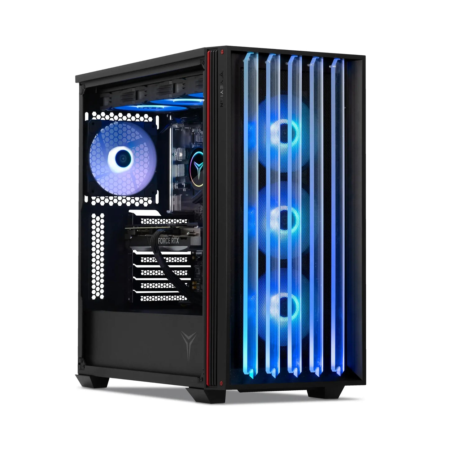 YEYIAN - MIRAGE-S Gaming Desktop- AMD Ryzen 9 9900X - 32GB DDR5 -RTX 4070 Ti SUPER - 2TB SSD NVMe Gen 4.0 - Black