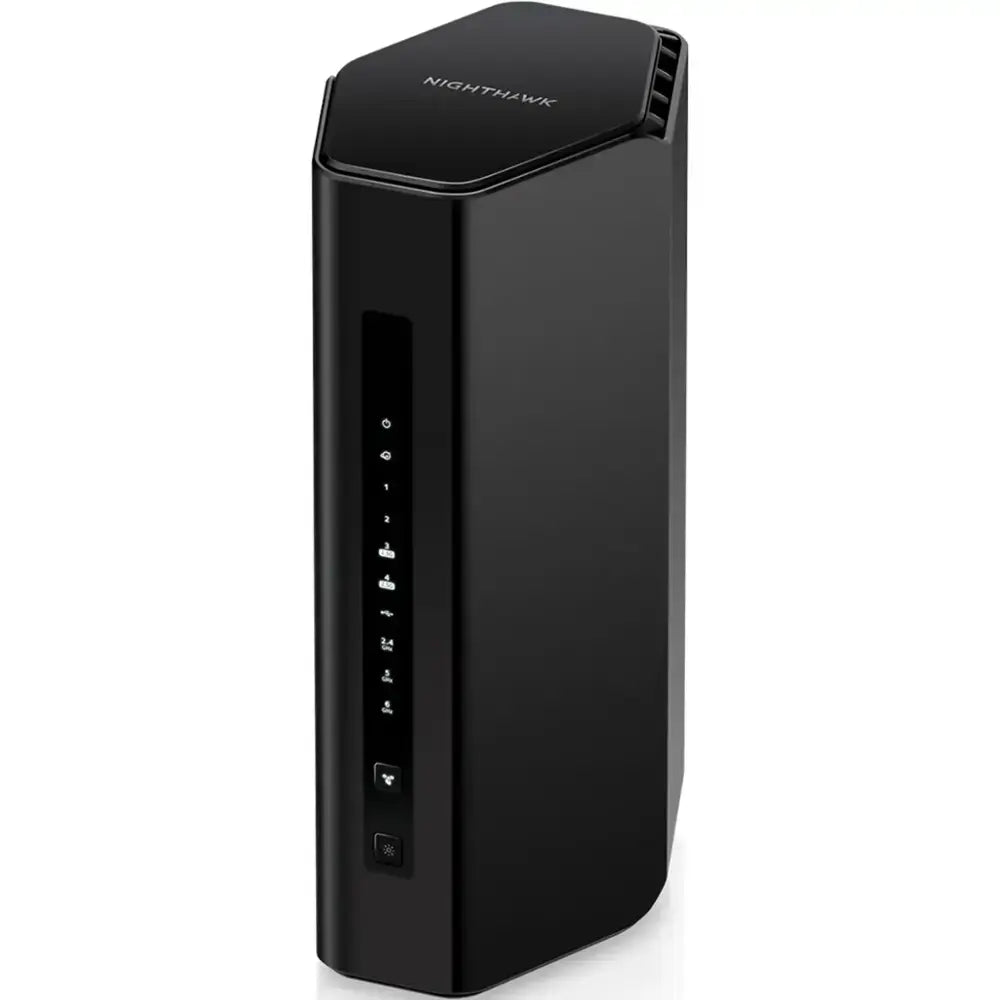 NETGEAR - Wi-Fi 7 Router Nighthawk BE9300 Tri-band Router - Black